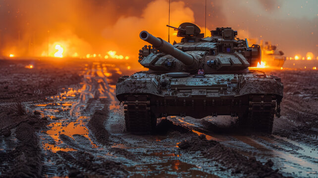 Cutting-Edge Military Tank