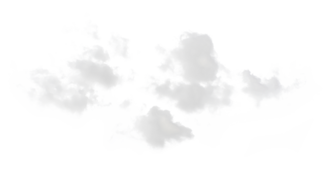Isolated White Cloud
