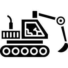 Bulldozer Icon