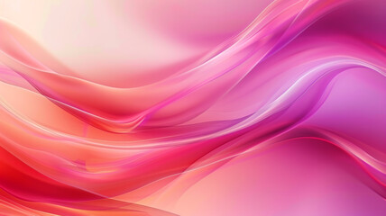 Obraz premium Abstract Pink wavy background Perfect for elegant presentation, web banner, poster 