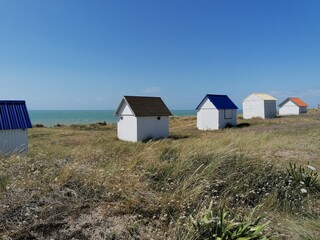 cabine sulla spiaggia