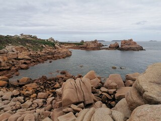 spiaggia di granito rosa