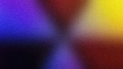 Colorful gradient with smooth transitions between purple, blue, red, and yellow hues, creating a vibrant and dynamic abstract background suitable for various creative projects