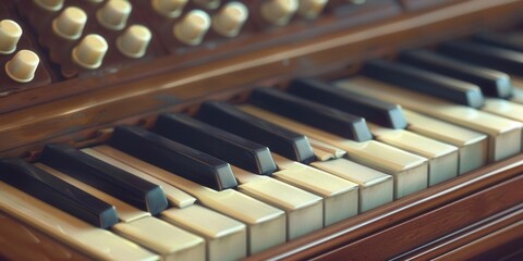 Serene Harmony. Modern organ with dual keyboards