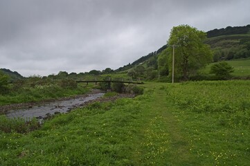 Footbridge over Sirhowy River 