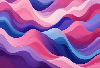 Abstract colorful wavy background