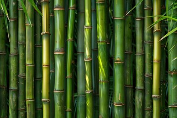 Fototapeta premium bamboo texture and background