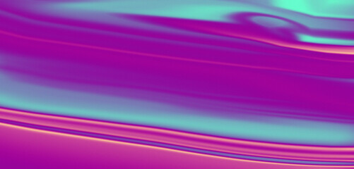 Abstract background, smooth waves of bright purple color