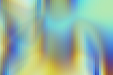 Glass blurred digital background. Ribbed glass texture. Ribbed fluted smeared blurred background. Vertical line stripes. Close up of corrugated glass texture vertical lines for background design