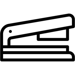 Vector Icon Stapler, Office Supplies, Edit Tools, Staplers, Binder