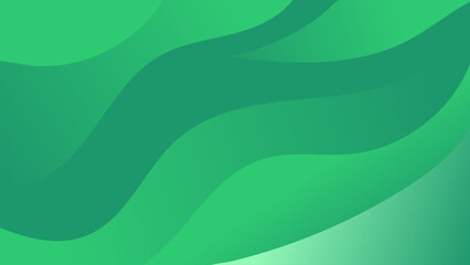 Green Sage color abstract wave background. Modern design template for web cover