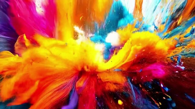 colors, flakes, particle, effect, animated, background, motion, 4k resolution, abstract, abstract backgrounds, concepts, creativity