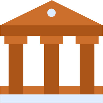 recommend clip art: Vector Icon Museum, Landmark, Pantheon, Monuments, Cultures