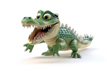 Fototapeta premium Happy Crocodile