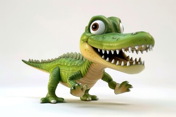 Fototapeta premium Smiling Crocodile