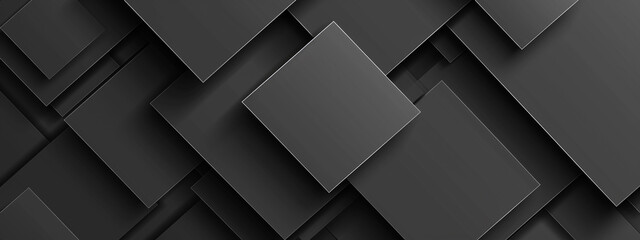 Modern luxury pattern of geometric white and gray color background, abstract black 3d square background.