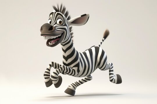 Excited Zebra