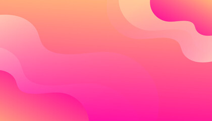 Minimal geometric background. Dynamic shapes composition. Vector illustration