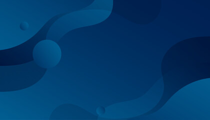 Abstract blue and green background. Fluid shapes composition. Eps10 vector