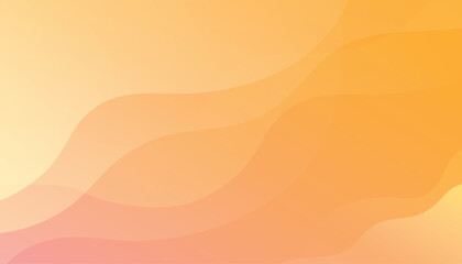 Abstract orange banner design background. Vector illustration