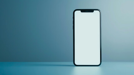 Empty bank account screen on a phone, representing digital debt management