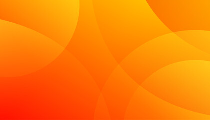 Abstract modern orange banner background. Dynamic shapes composition. Eps10 vector