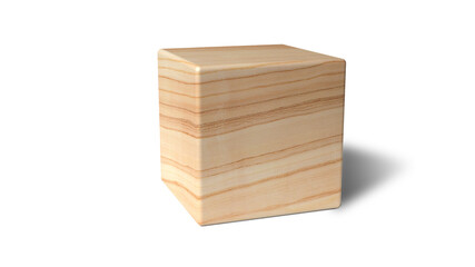 シンプルな木製ブロック