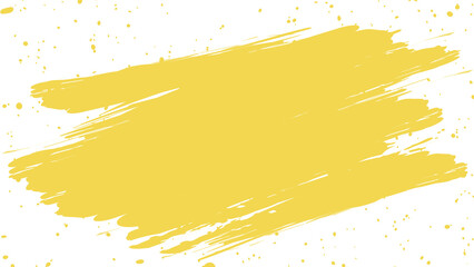 Fototapeta premium ブラシで色を塗るイラスト 白背景