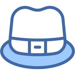 Vector Icon Fedora Hat, Hats, Fashion, Accessory, Clothes