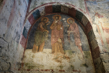 wall, turkey, religion, ancient, history, myra, old, saint, nicholas, art, antalya, demre,...