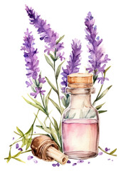 PNG Lavender flower bottle purple.