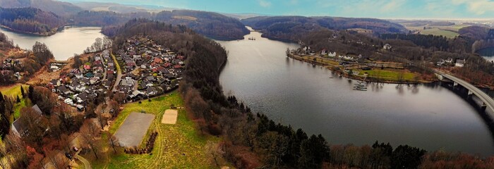 Luftbild Wuppertalsperre