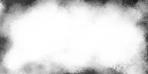 black and white background with smoke
