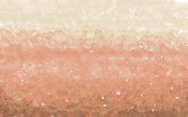 アースカラーのグラデーション水彩背景素材
