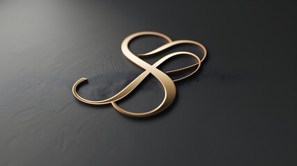 A sleek business logo featuring a unique abstract mark with sharp geometric shapes, captured in high-definition. 
