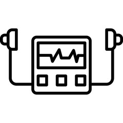 Defibrillator Icon
