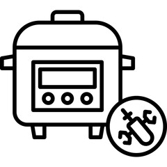 Multicooker Repair Icon