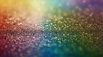Colorful abstract glitter texture with bokeh effect
