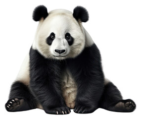 Obraz premium PNG Wildlife animal mammal panda.