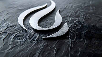 A sleek business logo featuring a unique abstract mark with sharp geometric shapes, captured in high-definition. 
