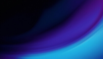 Grainy noisy background blue black gradient abstract glowing color shape noisy banner poster header 