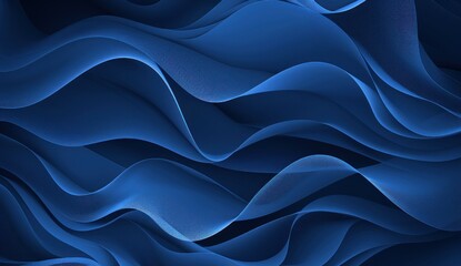 Obraz premium Abstract Blue Wave Background