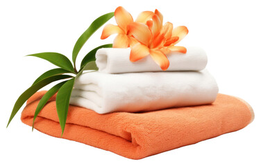 PNG Towel flower plant relaxation.