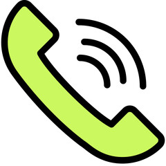 Vector Icon Call, Hospital Phone, Communications, Emergency, Security