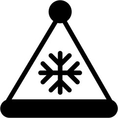 Vector Icon Christmas, Christmas Cap, Santa Claus, Cap, Fashion