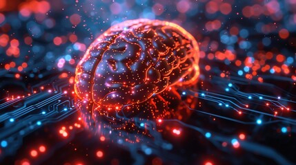 A minimalist depiction of AI language processing algorithms, more clarity with clear light and sharp focus, high detailed