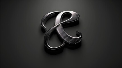 A sleek business logo featuring a unique abstract mark with sharp geometric shapes, captured in high-definition. 
