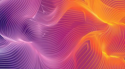 Obraz premium A modern background pattern incorporating abstract, wavy lines and gradients