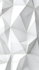 Fototapeta premium Digital white modern 3d geometry abstract graphic poster background