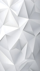 Obraz premium Digital white modern 3d geometry abstract graphic poster background